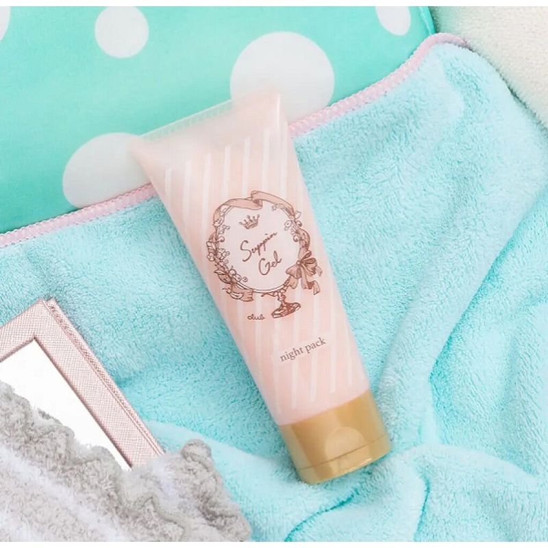 Ảnh Gel Dưỡng Ẩm Da Ban Đêm Club Suppin Nhật Bản Tuýp 100g 3