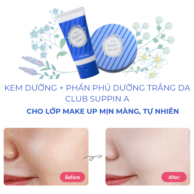 Ảnh Kem Dưỡng Trắng Mờ Thâm Club Suppin A Nhật Bản Tuýp 30g 4