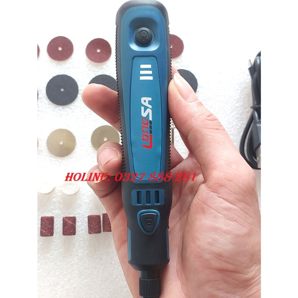 Máy mài mini chạy pin - máy khoan mài cắt mini đa năng có 3 cấp độ ...