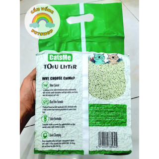 [Hỏa Tốc] Cát đậu nành cho mèo CATSME 6L - Túi 2.5kg