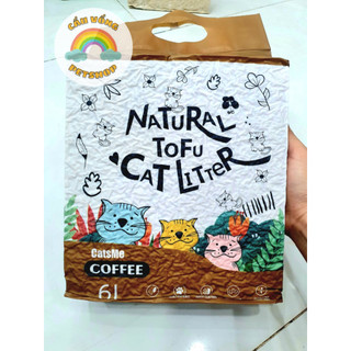 [Hỏa Tốc] Cát đậu nành cho mèo CATSME 6L - Túi 2.5kg