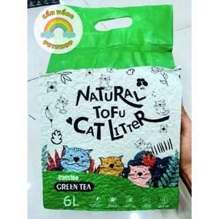 [Hỏa Tốc] Cát đậu nành cho mèo CATSME 6L - Túi 2.5kg