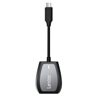 Đầu đọc thẻ nhớ 2 khe cắm Lexar RW470 Dual-Slot SD/ MicroSD USB 3.2 Type-C, tốc độ 312Mb/s, BH 2 năm