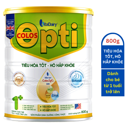 Sữa bột Colos Opti 1+ 800g - 400g | Shopee Việt Nam