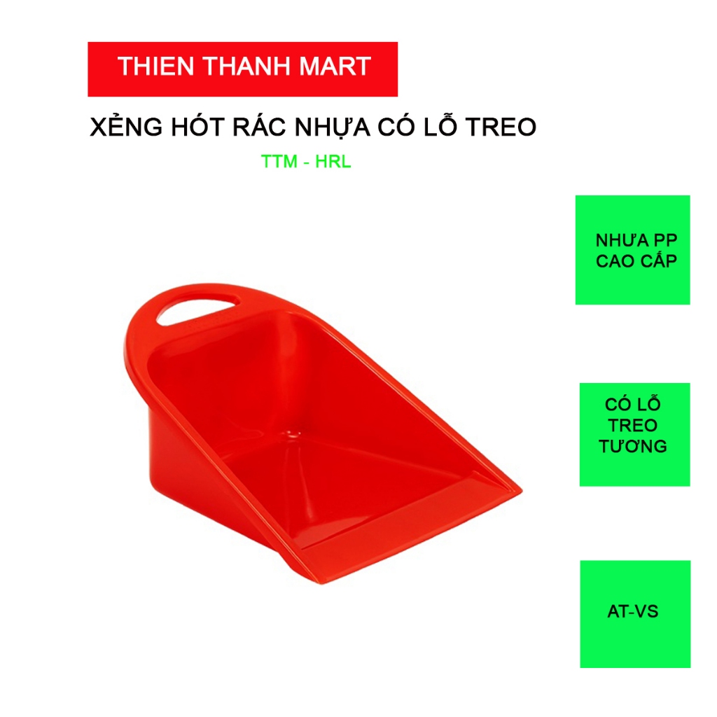 Xẻng Hót Rác Nhựa Có Lỗ Treo Nhựa PP Cao Cấp | Shopee Việt Nam