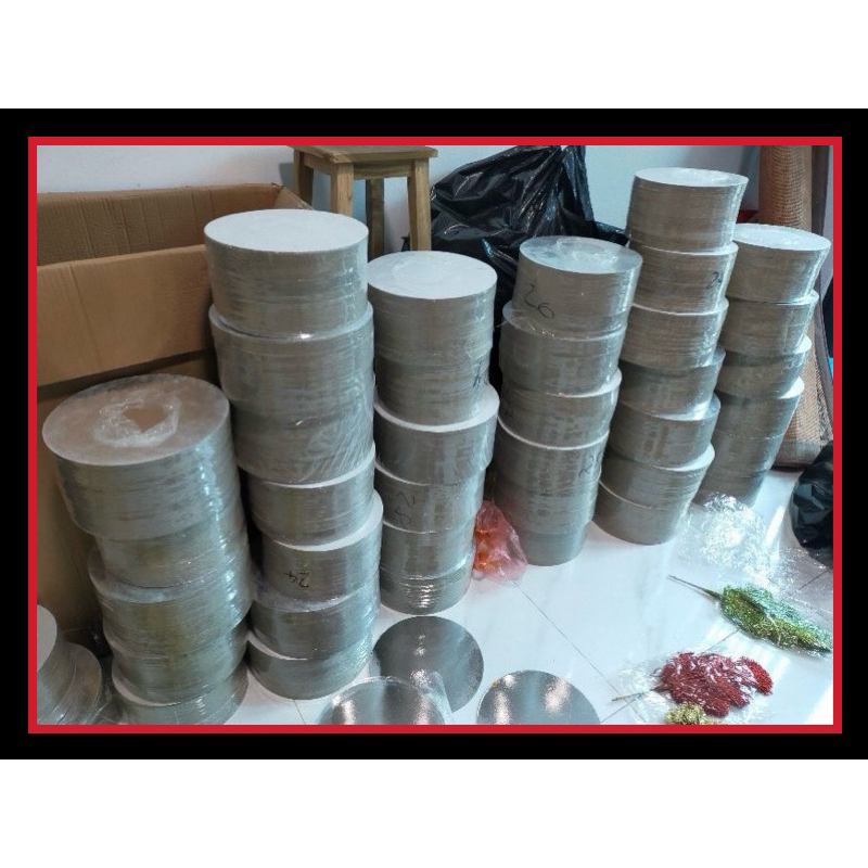 [SỈ] ĐẾ GIẤY BẠC TRÒN BẦY MÂM LỄ - VPP QUỐC HUY.