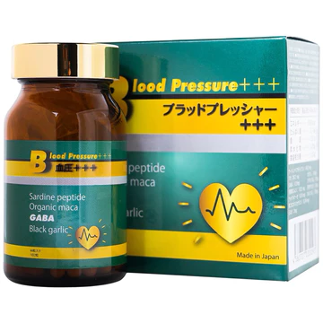 Viên uống Blood Pressure+++ hỗ trợ ổn định và điều hòa huyết áp - Jpanwell (60 viên)
