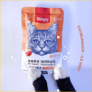 [CHÍNH HÃNG] COMBO 20 & 10 gói pate mèo WANPY và 5 gói Mix vị mỗi gói 80g thức ăn ướt cho mèo - PET HUB