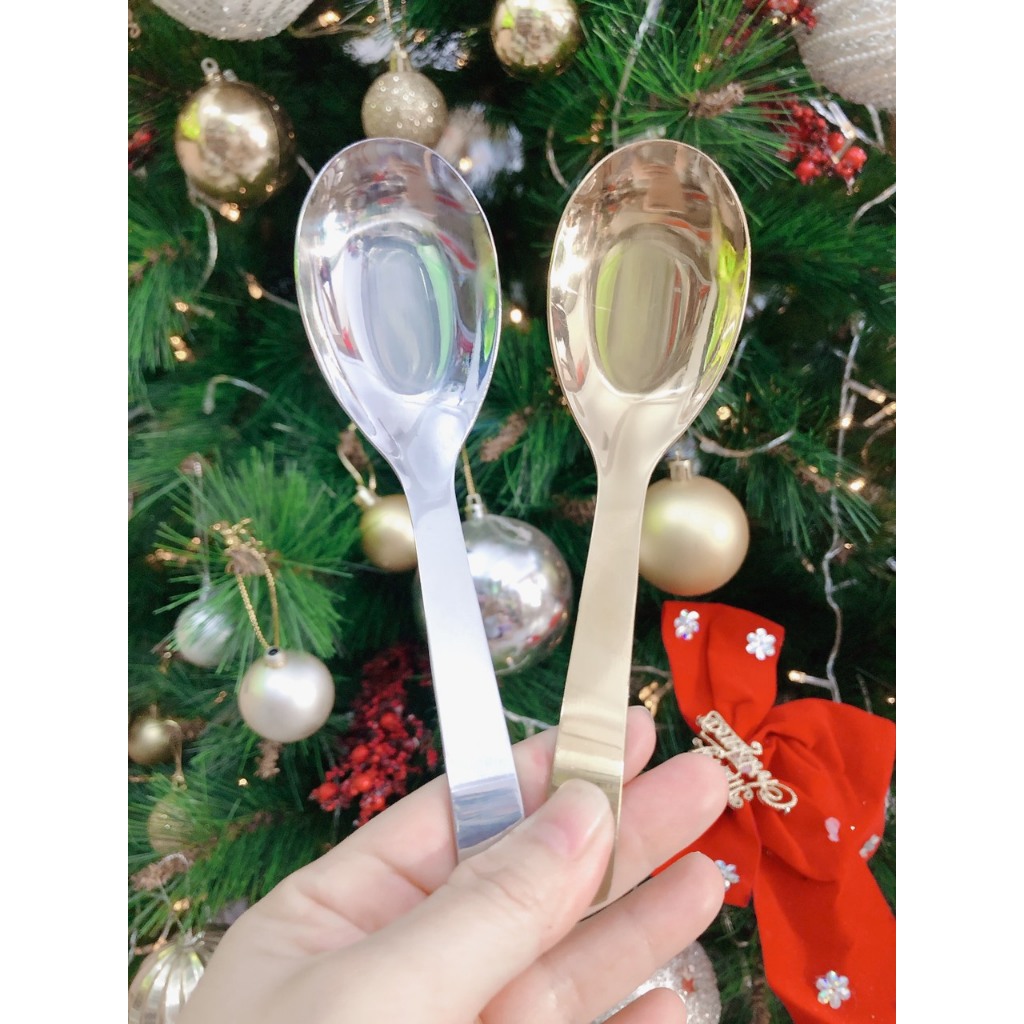 Muỗng thìa ăn cơm - phở - súp - inox cao cấp  - CANH CAM thép không gỉ