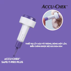 kim lấy máu không đau accuchek. kim dùng một lần, vô khuẩn an toàn chính hãng