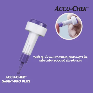 kim lấy máu không đau accuchek. kim dùng một lần, vô khuẩn an toàn chính hãng