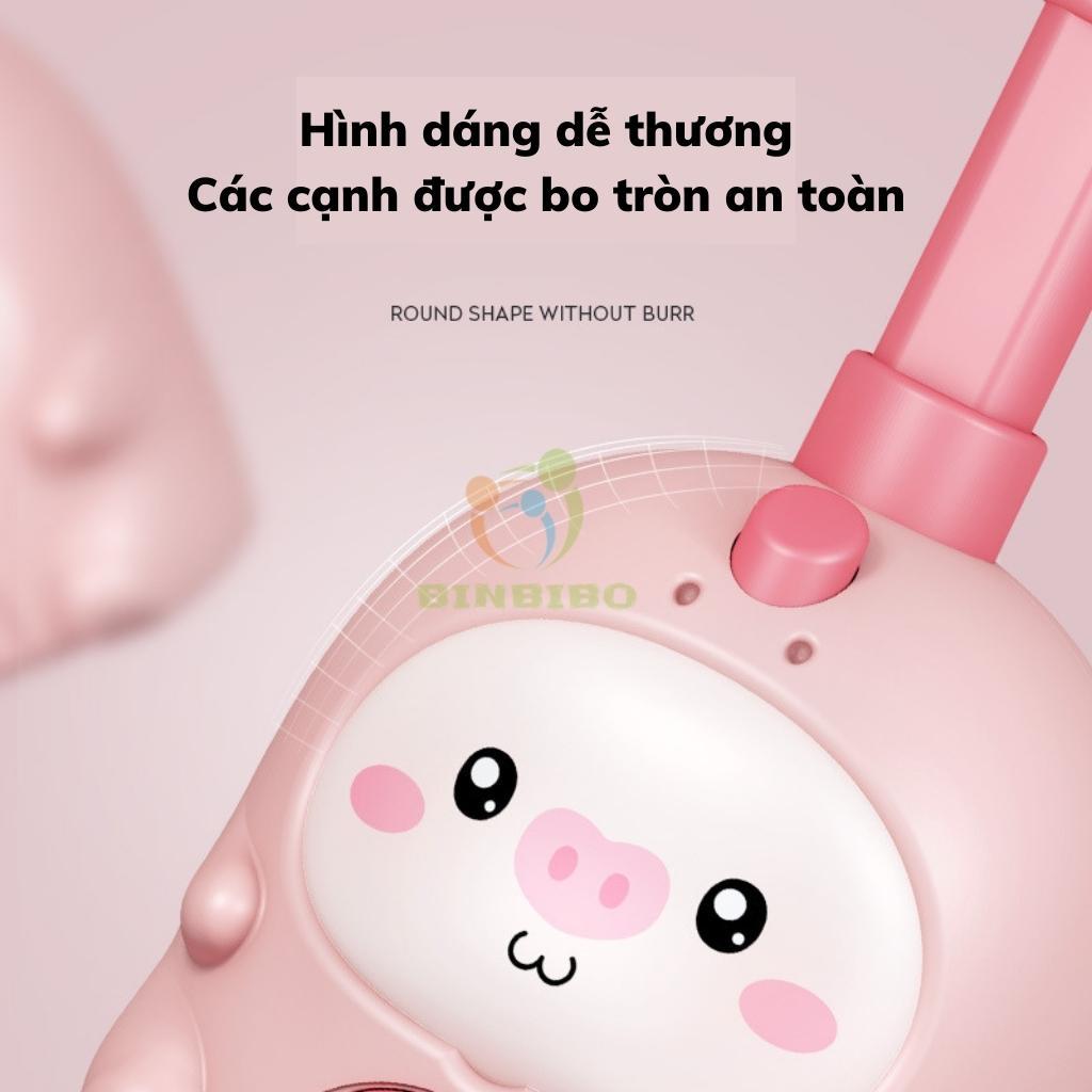 Bơm bóng đua xe ô tô bóng bay phi hành gia dễ thương cho bé - Binbibo