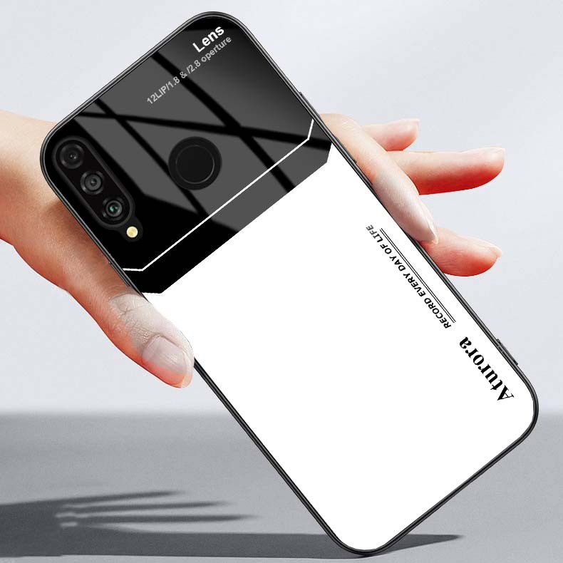 Ốp Lưng HUAWEI P30 LITE Mặt Lưng Kính Cường Lực Sáng Bóng