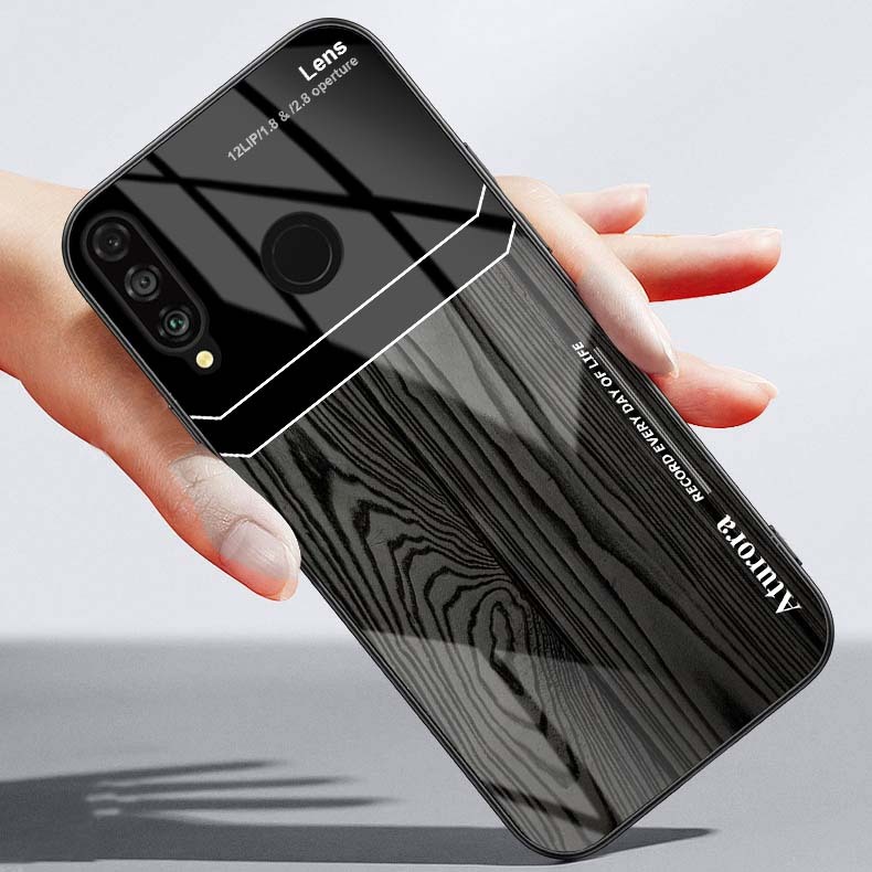 Ốp Lưng HUAWEI P30 LITE Mặt Lưng Kính Cường Lực Sáng Bóng