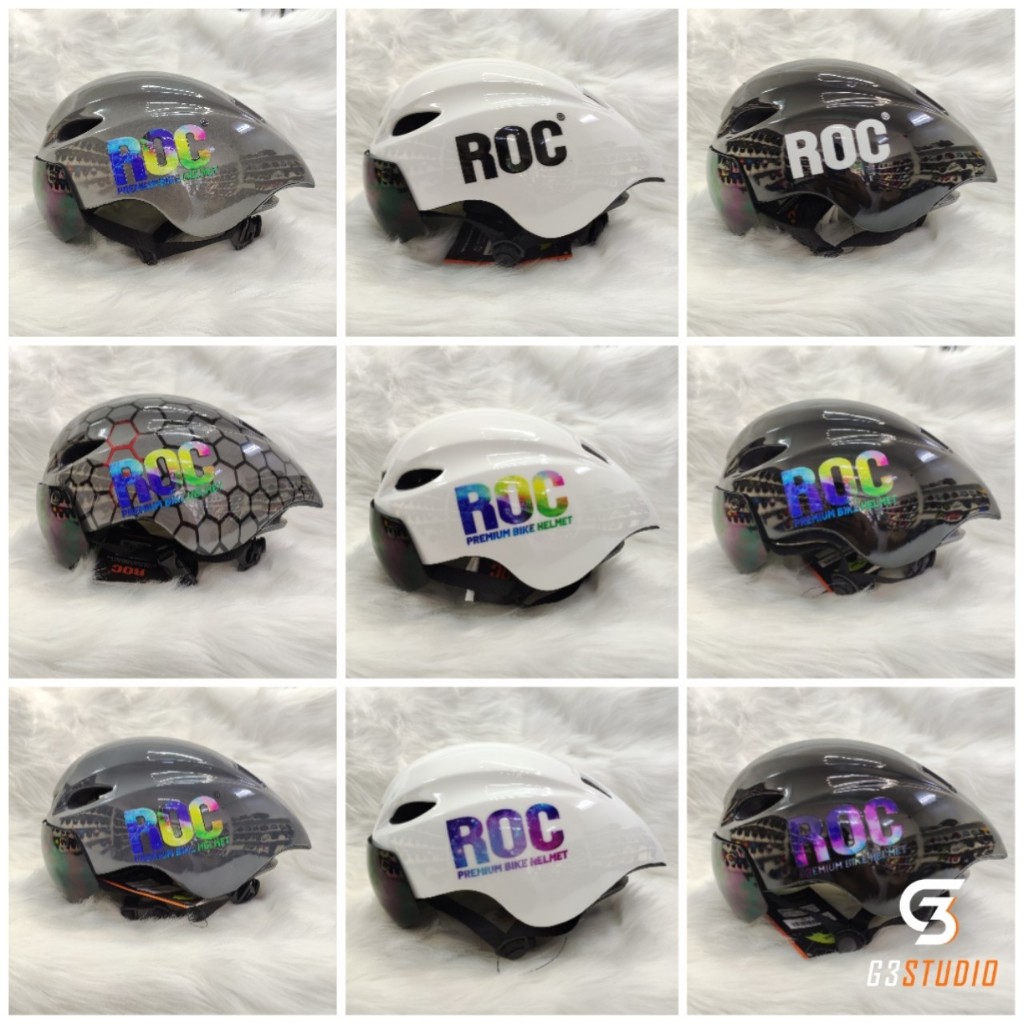 Mũ Bảo Hiểm Xe Đạp Thể Thao Chính Hãng ROC helmets BH 12 Tháng Full ...