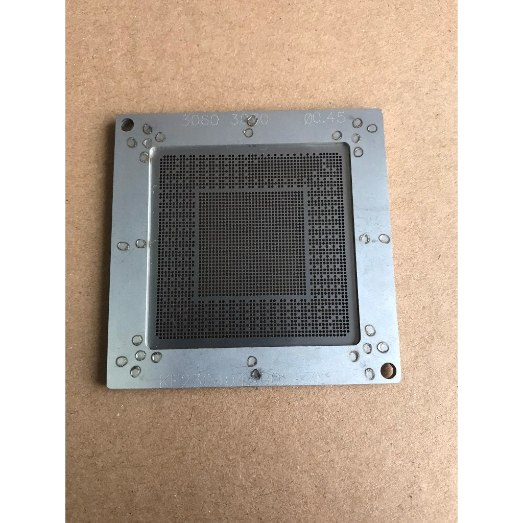 Khuôn làm chân GPU RTX 3060 3070 GA104 GA106 - Khò nóng trực tiếp ...