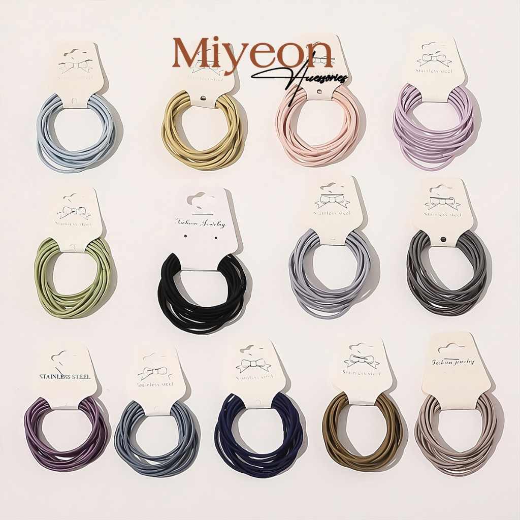 Thun cột tóc nữ hàn quốc dễ thương Miyeon Accessories - Dây buộc ...