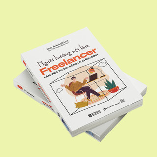 Sách - Người Hướng Nội Làm Freelancer: Làm Việc Tự Do, Sống Là Chính Mình