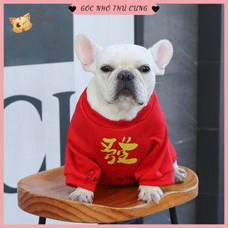 [XS-5XL] Áo Tết cho chó mèo có túi đựng lì xì may mắn