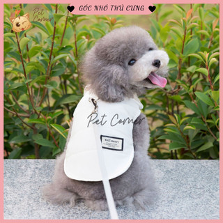 Áo khoác phao cho chó mèo - Gile giữ ấm mùa đông cho thú cưng
