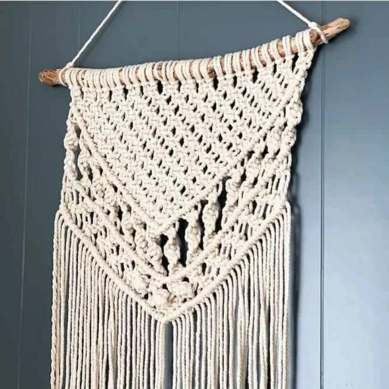 1 m Dây Thừng Macrame, Làm Chậu, Trang Trí Ấn Tượng, Cắt Theo M Tới