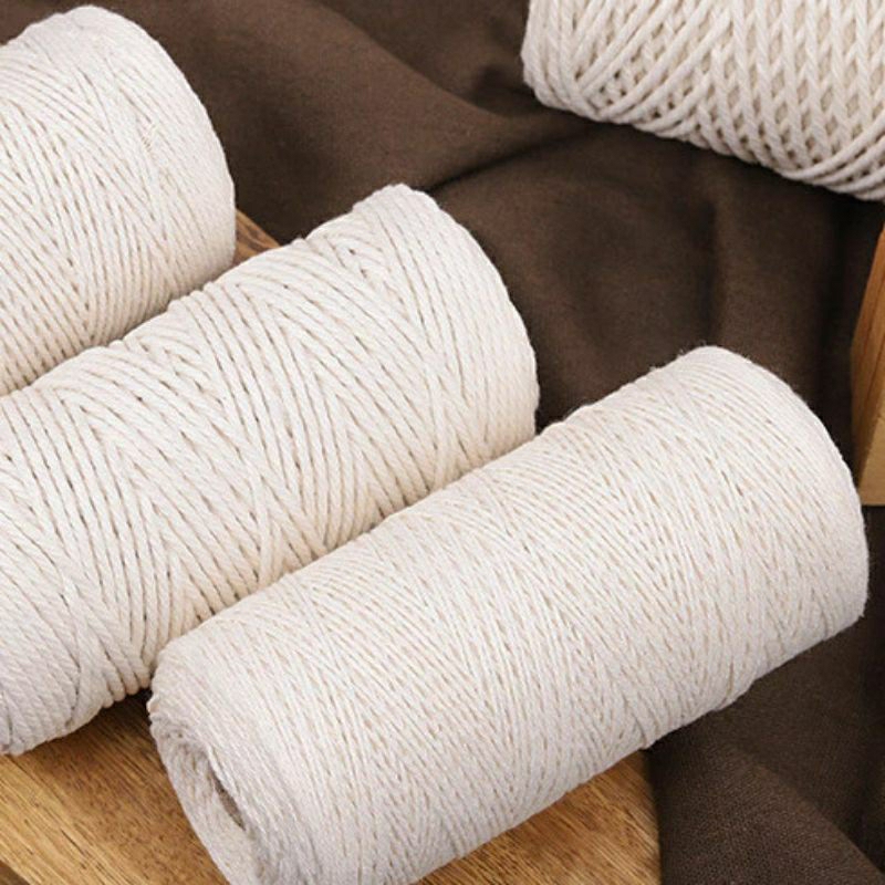 1 m Dây Thừng Macrame, Làm Chậu, Trang Trí Ấn Tượng, Cắt Theo M Tới