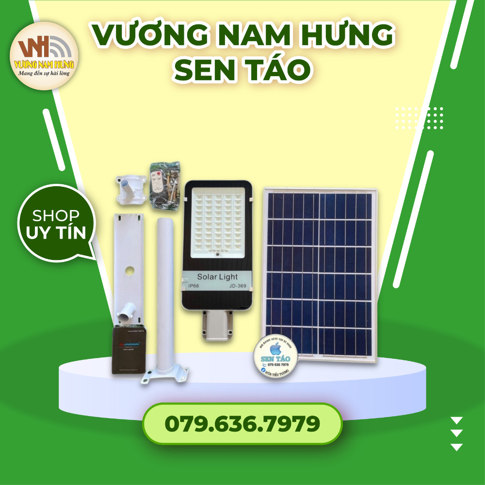 Đèn Nlmt Solar Light Jd-369 💥 CHÍNH HÃNG 💥 Đèn đường năng lượng mặt ...
