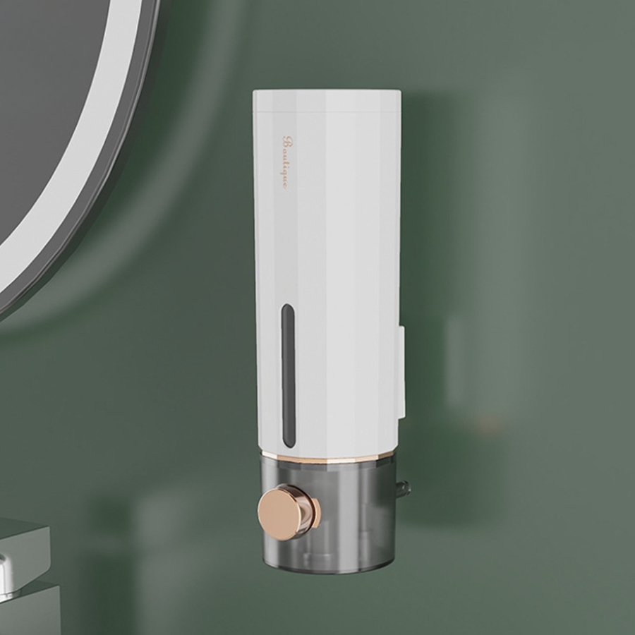 Hộp đựng sữa tắm dầu gội nước rửa tay chất liệu ABS gắn treo tường tiện lợi