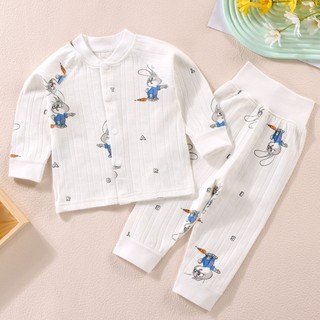 [MỚI 2024] Đồ Bộ Dài Tay, Bộ Quần Áo Thu Đông Dài Tay Bemohome Chất Cotton Mềm Mịn Hoạ Tiết Đáng Yêu Cho Bé Trai Bé Gái