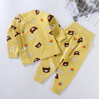 [MỚI 2024] Đồ Bộ Dài Tay, Bộ Quần Áo Thu Đông Dài Tay Bemohome Chất Cotton Mềm Mịn Hoạ Tiết Đáng Yêu Cho Bé Trai Bé Gái