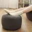 Ghế Lười Hạt Xốp 3II HOME Combo Ghế Kèm Đôn Siêu Êm Ái Thoáng Mát 3 Size M/ L/ XL - 3IIGLHXGKD231012
