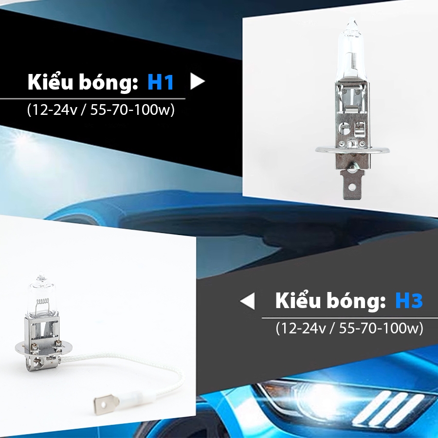 Bóng Đèn Halogen OSRAM NEOLUX 12V 24V Dùng Cho Xe Ô Tô Xe Máy Chân H1 H3 H4 H7 H8 H11 HB3 HB4