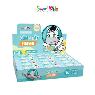 Gôm tẩy Smartkids Zebby ER21 không bụi mịn