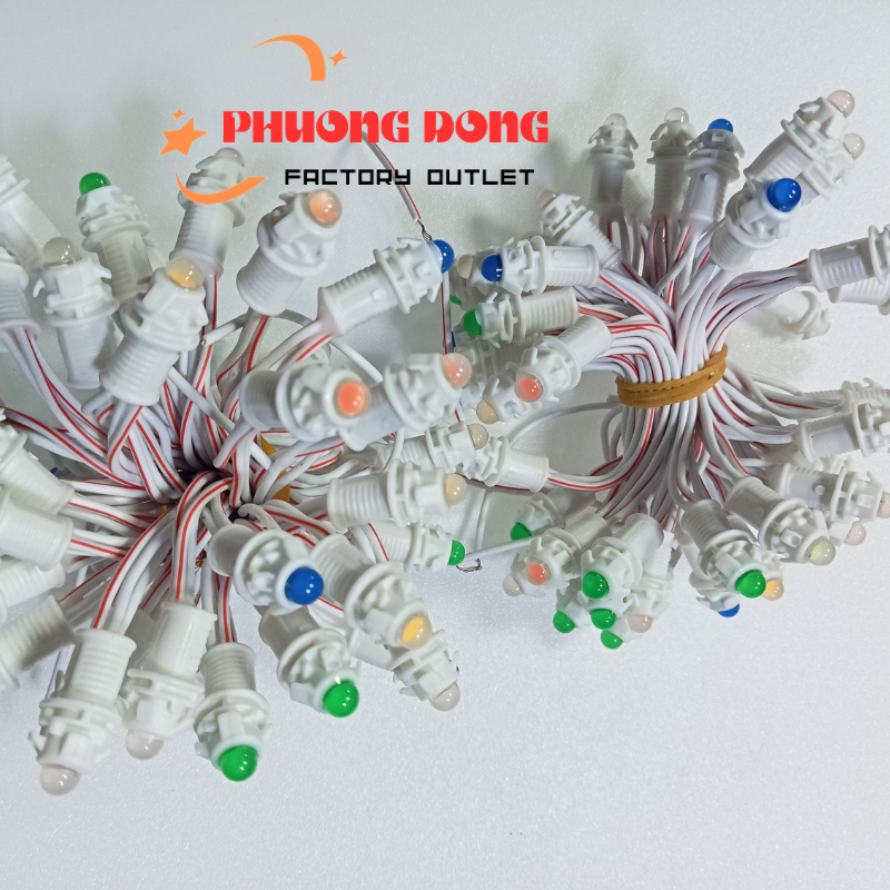 Dây Led đúc f5 quấn cây điện 12v nhiều màu, chống nước ngoài trời ...