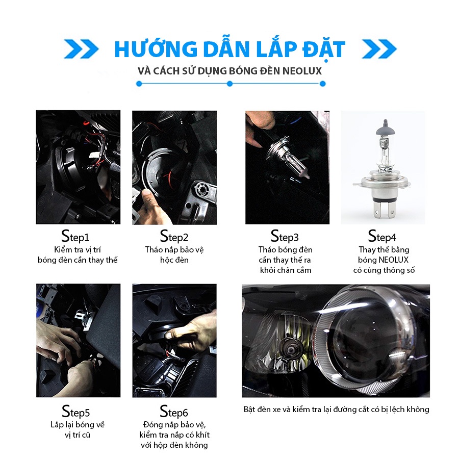 Bóng Đèn Halogen Original OSRAM NEOLUX H8 12V 35W N708
