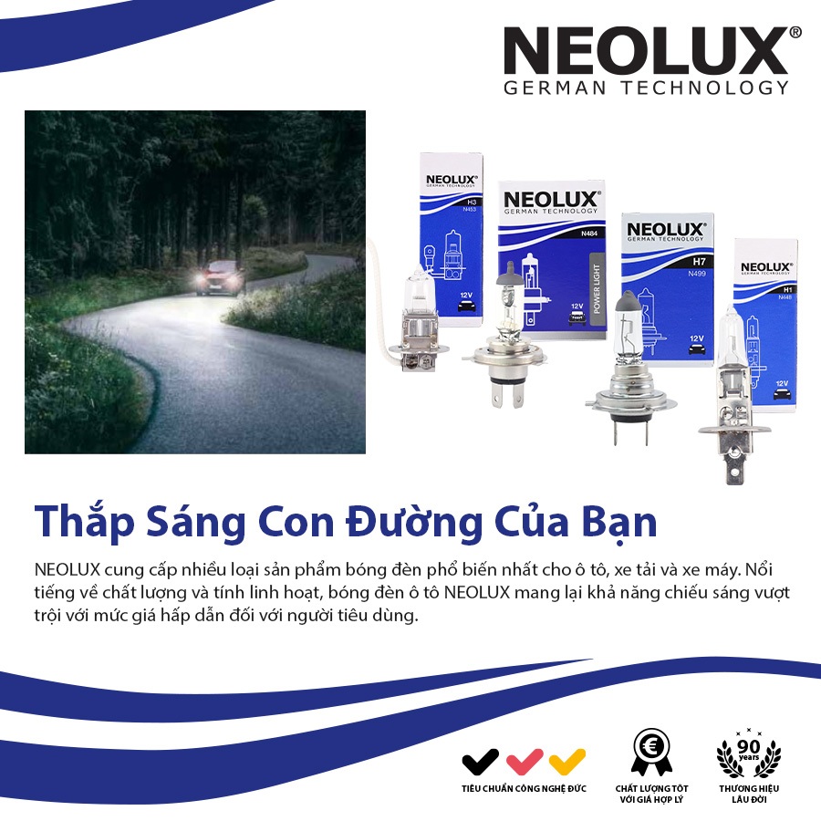 Bóng Đèn Halogen Original OSRAM NEOLUX H11 N711 12V 55W