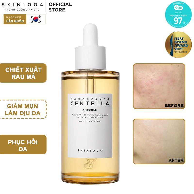 Tinh chất rau má Skin1004 Madagascar Centella Ampoule 100ml (min ...