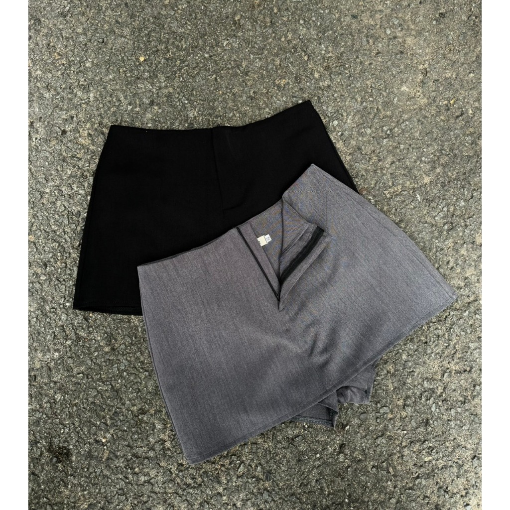 Quần váy Cotton nữ HHVINTAGE chất liệu Cotton co giãn V04 (có kèm lót quần) | BigBuy360 - bigbuy360.vn