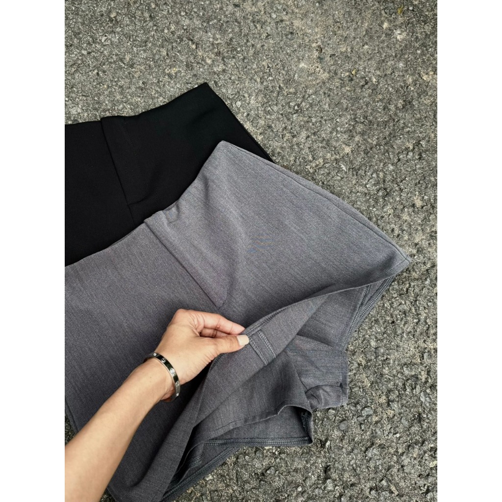Quần váy Cotton nữ HHVINTAGE chất liệu Cotton co giãn V04 (có kèm lót quần) | BigBuy360 - bigbuy360.vn