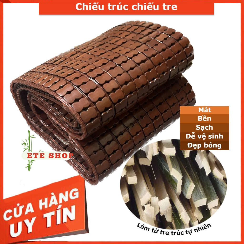 Chiếu trúc cho bé, chiếu mát sạch, chiếu cho giường kí túc xá, giường đơn, nhiều kích thước