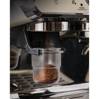 Volcano Ly dosing cup nhựa hứng đựng cà phê cho máy xay EK43 và espresso pha máy