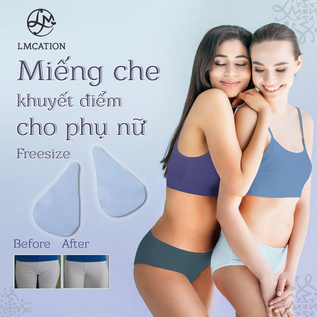 Ảnh Miếng Che Khuyết Điểm Vùng Kín LMcation - Chống lộ vùng bikini. [1 đổi 1]. Hoả tốc giao hàng. 1