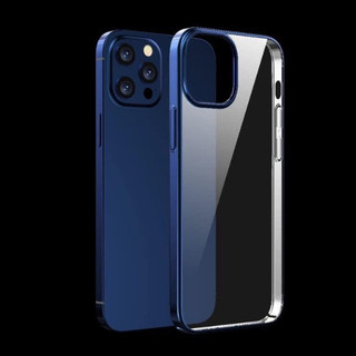 Ốp Iphone mạ Crom viền xanh lưng trong chống ố cho Iphone 12/pro/promax/13/pro/promax/14plus/pro/promax