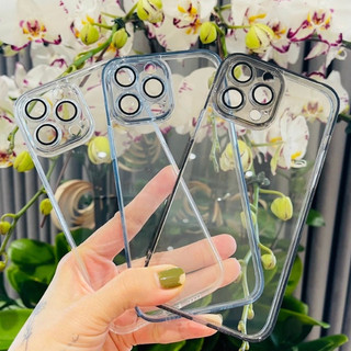 Ốp LIKGUS lưng trong cứng viền mềm có kính bảo vệ camera cho ip 12promax 13 13pro 13promax 14pro 14promax