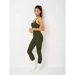 Set đồ tập yoga gym nữ siêu mềm mịn, chất liệu Ecofriend thân thiện môi trường Ultra Soft Run Navy 1877A — ảnh 5