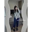 Sét nữ 💥 HÀNG LOẠI 1 💥Set Bộ Đồ Nữ Áo Nữ Dài Tay Quần Thụng Chun Gấu Chất Cotton 40-70kg Mẫu SETMICKEYXAMXANHKTR. P397