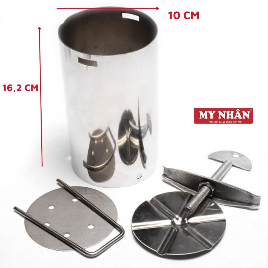 Khuôn làm giò inox 1kg, 2kg khuôn giò thủ công tại nhà chắc chắn