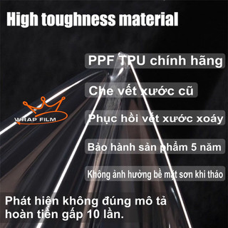 PPF TPU bảo vệ hõm cửa ô tô – Cắt khuôn sẵn, trong suốt, tự phục hồi vết xước