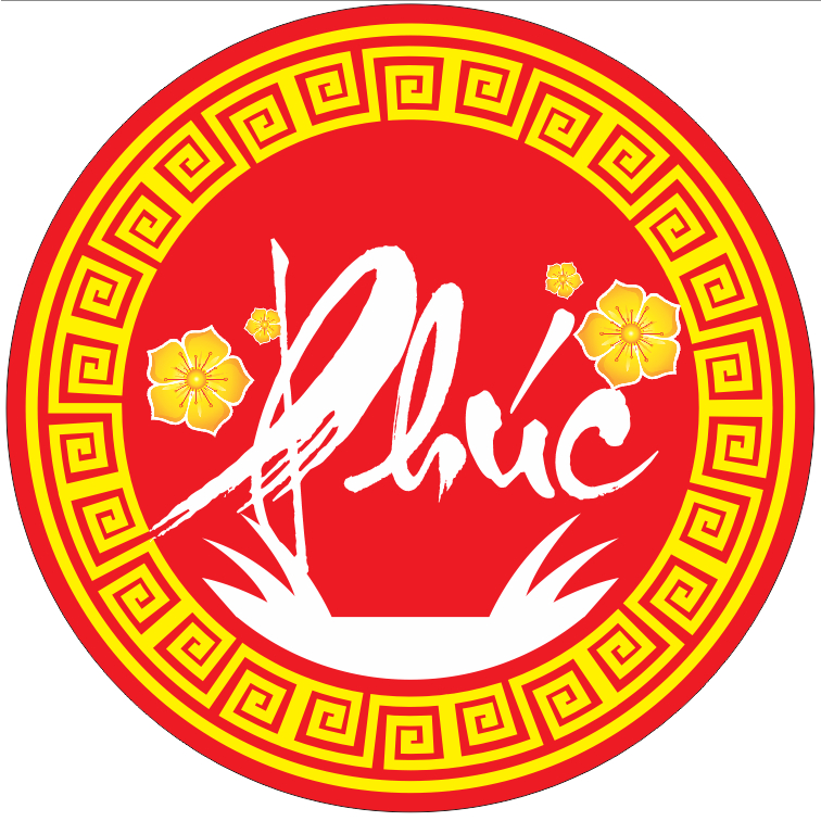 Tem Tết Decal Dán Tết Chữ Phúc, Chữ Lộc, Chữ Thọ Decal bóc dán cắt sẵn chống nước, trang trí Tết giá rẻ