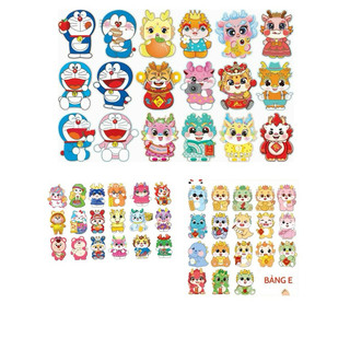 Bao lì xì Chibi 54 mẫu - 1 set 10 cái